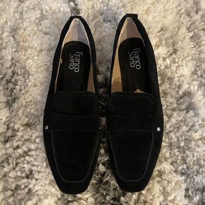 Franco Sarto Shoes Franco Sarto Black Suede Loafer/ NWOT/ Color: Black/ Sz: 9